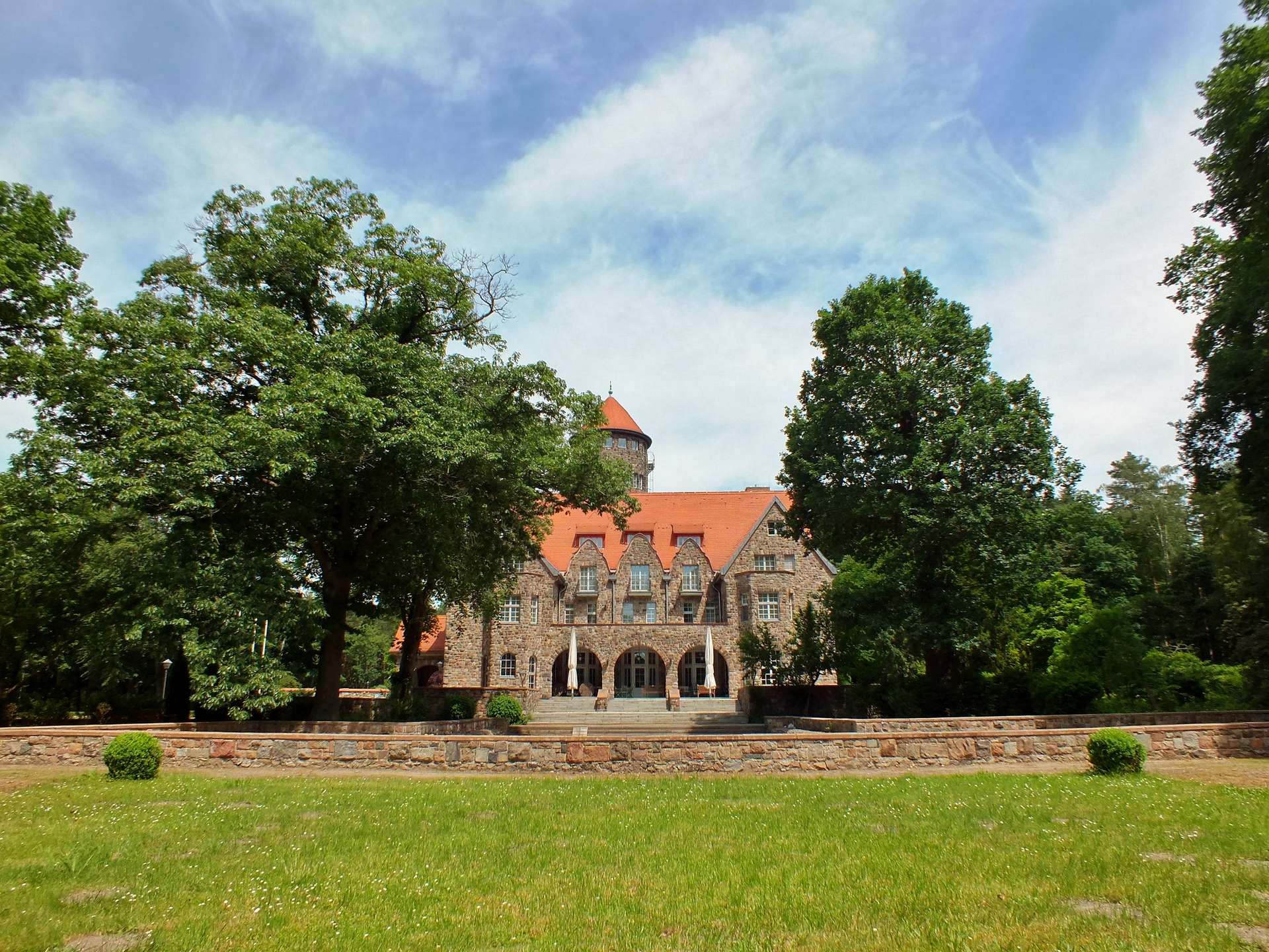Schloss Wendgraeben_Parkseite