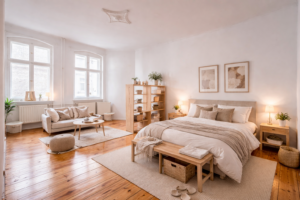 Wohnzimmer visualisiert