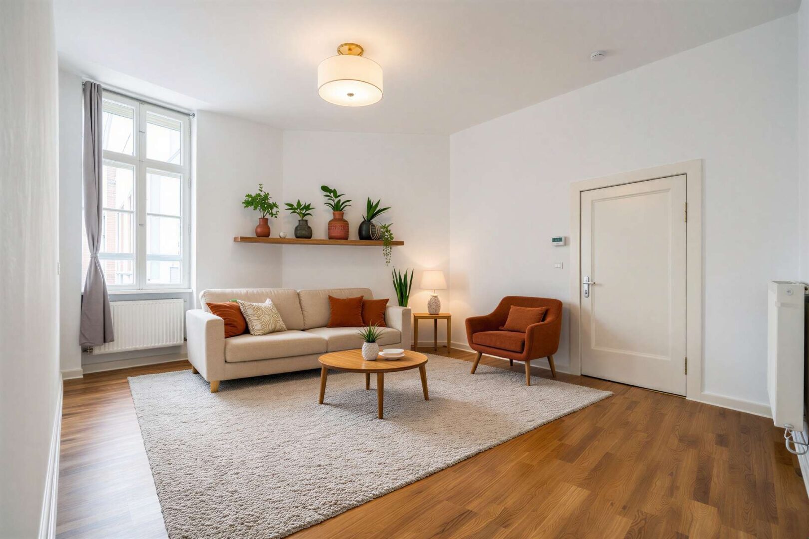 Wohnzimmer visualisiert