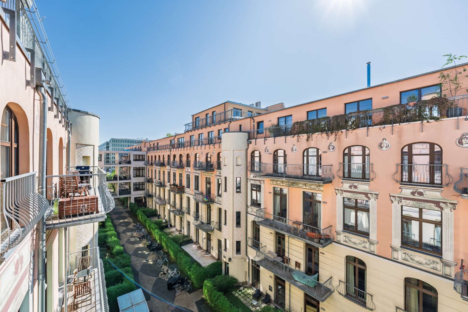 Aussicht Balkon