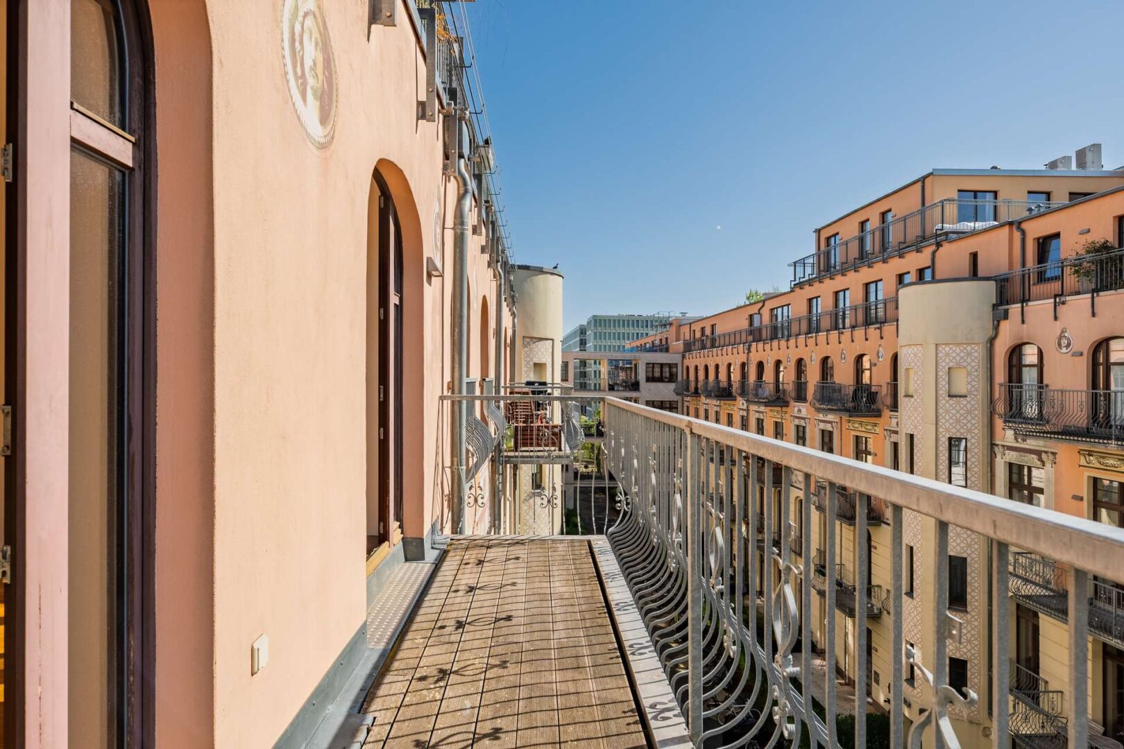 Großzügiger Balkon (7,85 m²)