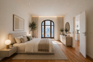 Masterbedroom visualisiert