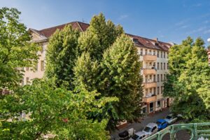 Ausblick Balkon