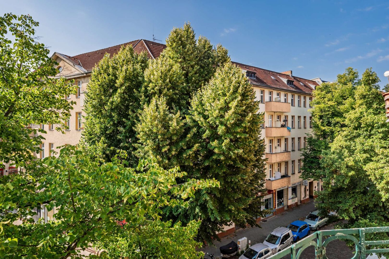 Ausblick Balkon